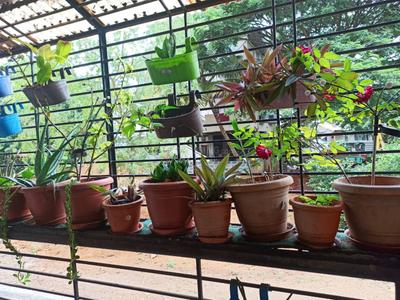 Balcony Image of 1100 Sq.ft 2 BHK Apartment / Flat for sale in Vidya Nagar Hubli for Rs. 8200000