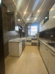 Kitchen Image of 1350 Sq.ft 3 BHK Builder Floor for rent in Paschim Vihar New Delhi for Rs. 45000