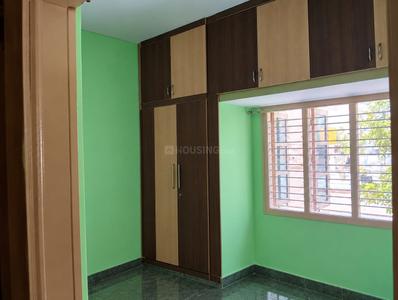 Bedroom Image of 1200 Sq.ft 2 BHK Independent House for rent in Jalahalli West Bengaluru for Rs. 18000