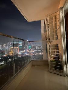 Balcony Image of 950 Sq.ft 2 BHK Apartment / Flat for rent in Goyal My Home Wakad, Wakad Pune for Rs. 36000