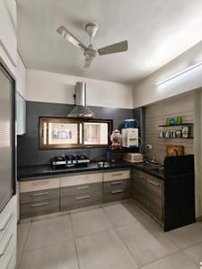 Kitchen Image of 2675 Sq.ft 4 BHK Apartment / Flat for sale in Goyal Riviera Harmony, Prahlad Nagar Ahmedabad for Rs. 25100000