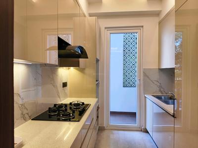 Kitchen Image of 1600 Sq.ft 3 BHK Builder Floor for rent in Trehan Luxury Floors 71, Sector 71 Gurgaon for Rs. 45500
