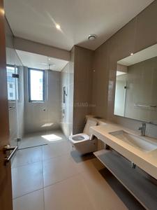 Bathroom Image of 8000 Sq.ft 5 BHK Apartment / Flat for rent in Embassy Lake Terraces, Hebbal Kempapura Bengaluru for Rs. 500000