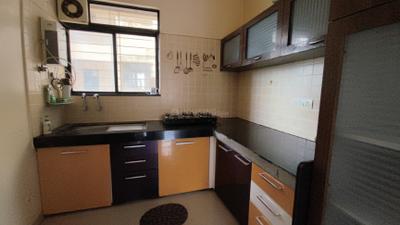 Kitchen Image of 700 Sq.ft 1 BHK Apartment / Flat for rent in Kolte Patil Margosa Heights, Mohammed Wadi Pune for Rs. 17000