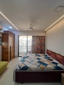 Bedroom Image of 1385 Sq.ft 2 BHK Apartment / Flat for rent in Raghuvir Symphony, Althan Surat for Rs. 35000