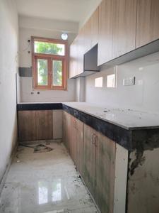Kitchen Image of 650 Sq.ft 2 BHK Builder Floor for sale in Khanpur New Delhi for Rs. 4300000