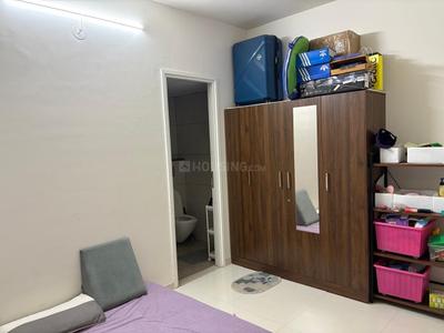 Bedroom Image of 1200 Sq.ft 3 BHK Apartment / Flat for rent in Godrej Green Cove, Mahalunge Pune for Rs. 31000
