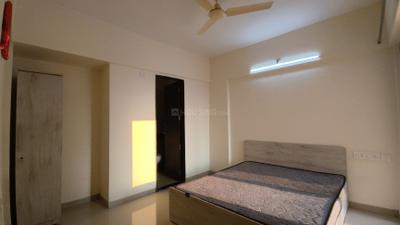 Bedroom Image of 1100 Sq.ft 2 BHK Apartment / Flat for rent in Kingston Aura A B C D E And Apex, Handewadi Pune for Rs. 20000