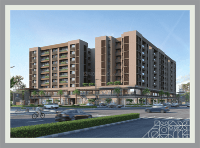 Image of 2520 Sq.ft 3 BHK Apartment / Flat for sale in Unique Luxuria, Gota, Ahmedabad for Rs. 17800000