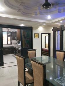 Dining Area Image of 2200 Sq.ft 4 BHK Apartment / Flat for rent in Patparganj New Delhi for Rs. 85000