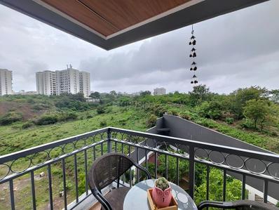Balcony Image of 1650 Sq.ft 3 BHK Apartment / Flat for sale in Bokhara Orient Hill View, Mohammed Wadi Pune for Rs. 12300000
