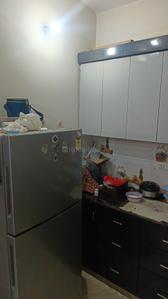Kitchen Image of 892 Sq.ft 3 BHK Apartment / Flat for sale in Burari New Delhi for Rs. 6000000