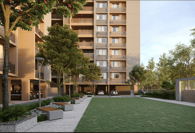 Image of 1811 Sq.ft 3 BHK Apartment / Flat for sale in Shivalik Platinum, Satellite, Ahmedabad for Rs. 16500000