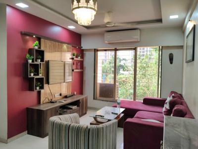 Living Room Image of 1350 Sq.ft 3 BHK Apartment / Flat for rent in Bhoomi Acres, Hiranandani Estate Thane for Rs. 45000