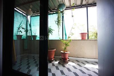 Balcony Image of 1200 Sq.ft 2 BHK Apartment / Flat for sale in South Bopal Ahmedabad for Rs. 6900000