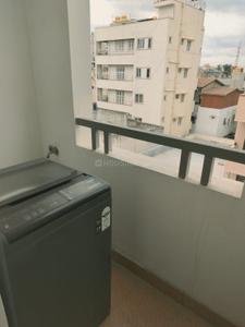 Balcony Image of 1000 Sq.ft 2 BHK Apartment / Flat for rent in Mahadevapura Bengaluru for Rs. 38000