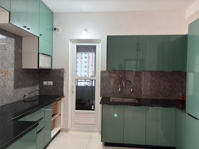 Kitchen Image of 1500 Sq.ft 3 BHK Apartment / Flat for rent in Aparna Sarovar Zicon, Serilingampally Hyderabad for Rs. 60000