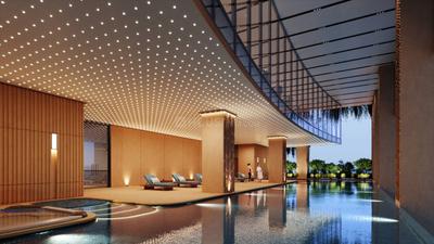 Balcony Image of 1330 Sq.ft 2 BHK Apartment / Flat for sale in Candeur Lakescape, Kondapur Hyderabad for Rs. 12900000