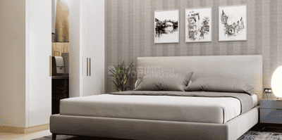 Bedroom Image of 890 Sq.ft 2 BHK Apartment / Flat for sale in Sobha Dream Gardens, Thanisandra Bengaluru for Rs. 12200000
