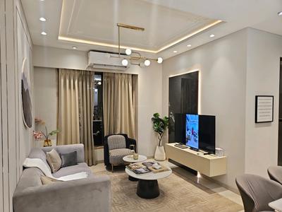 Living Room Image of 1286 Sq.ft 2 BHK Apartment / Flat for sale in Adani The Views Tower A B, Ghatkopar East Mumbai for Rs. 24100000