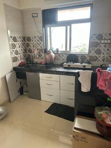 Kitchen Image of 550 Sq.ft 1 BHK Apartment / Flat for rent in Shraddha Evoque, Bhandup West Mumbai for Rs. 27000