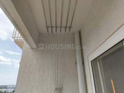 Balcony Image of 970 Sq.ft 2 BHK Apartment / Flat for rent in Eden Park At The Prestige City, Sarjapur Bengaluru for Rs. 41000