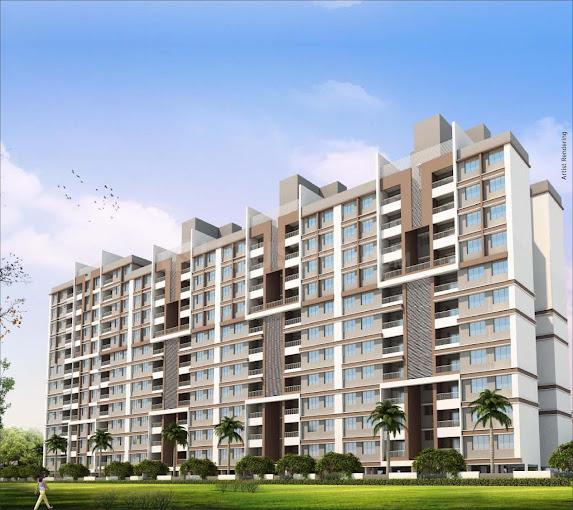 1239 Sqft 2 BHK Flat for sale in Kumar Palaash Wadgaon Sheri, Pune