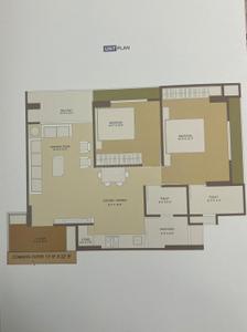 Image of 928 Sq.ft 2 BHK Apartment / Flat for sale in Param Paarijat Blessings, Sargasan, Gandhinagar for Rs. 6800000