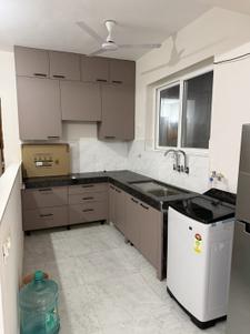 Kitchen Image of 440 Sq.ft 1 BHK Apartment / Flat for rent in Prabhu Signature, Green Valley Goa for Rs. 22000