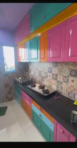 Kitchen Image of 935 Sq.ft 2 BHK Apartment / Flat for rent in Adani Aster Neo, Shantigram Ahmedabad for Rs. 55000