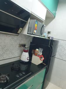Kitchen Image of 750 Sq.ft 1 BHK Apartment / Flat for sale in Kailash Nilgiri Gardens, Nerul Navi Mumbai for Rs. 15000000