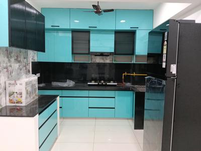 Kitchen Image of 2300 Sq.ft 3 BHK Apartment / Flat for rent in Indraprasth Saptak, Naranpura Ahmedabad for Rs. 60000
