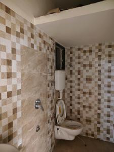 Common Bathroom Image of 530 Sq.ft 1 BHK Apartment / Flat for rent in Vihang Valley, Kasarvadavali Thane for Rs. 16999