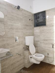 Bathroom Image of 1200 Sq.ft 3 BHK Apartment / Flat for rent in New Alkapuri Vadodara for Rs. 23000