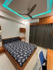 Bedroom Image of 1602 Sq.ft 3 BHK Apartment / Flat for sale in Tragad Ahmedabad for Rs. 8300000
