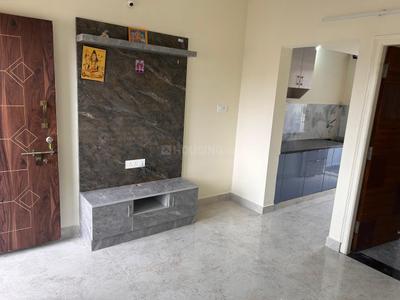 Living Room Image of 500 Sq.ft 1 BHK Independent House for rent in Chansandra Bengaluru for Rs. 16500