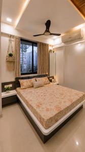Bedroom Image of 1233 Sq.ft 2 BHK Apartment / Flat for sale in Shiv Serenity Space, Gota Ahmedabad for Rs. 6500000
