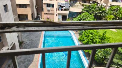 Balcony Image of 920 Sq.ft 2 BHK Apartment / Flat for sale in Rohra Heights, New Town Kolkata for Rs. 8500000