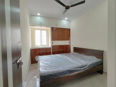 Bedroom Image of 865 Sq.ft 1 BHK Apartment / Flat for rent in Gachibowli Hyderabad for Rs. 29000