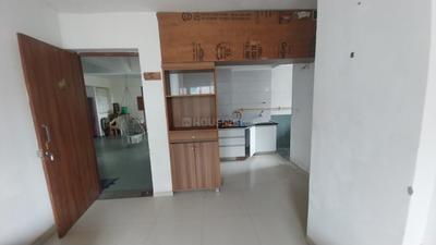 Kitchen Image of 400 Sq.ft 1 BHK Apartment / Flat for rent in Savvy Studioz, Gota Ahmedabad for Rs. 15500