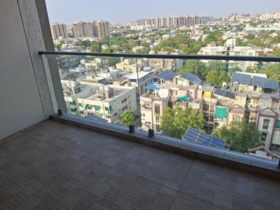 Balcony Image of 1500 Sq.ft 3 BHK Apartment / Flat for sale in Vandematram Sky 100, Thaltej Ahmedabad for Rs. 18500000