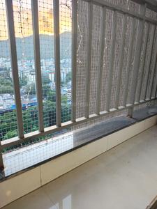 Balcony Image of 680 Sq.ft 1 BHK Apartment / Flat for sale in Ashar Metro Towers, Thane West Thane for Rs. 9900000