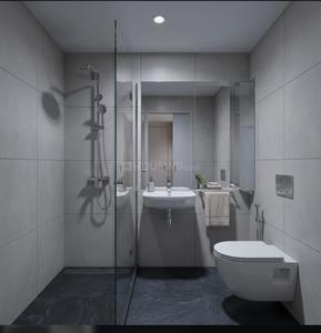 Bathroom Image of 610 Sq.ft 1 BHK Apartment / Flat for sale in Harigram Navi Mumbai for Rs. 4000000
