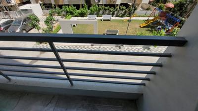 Balcony Image of 1500 Sq.ft 3 BHK Apartment / Flat for sale in Nizampura Vadodara for Rs. 6000000