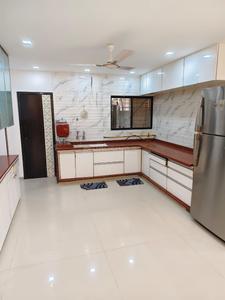 Kitchen Image of 2550 Sq.ft 4 BHK Apartment / Flat for sale in Happy Residency, Vesu Surat for Rs. 13000000