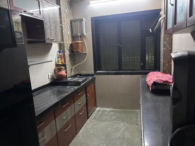 Kitchen Image of 1000 Sq.ft 2 BHK Apartment / Flat for rent in Kalwa Thane for Rs. 35000