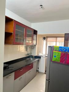 Kitchen Image of 1150 Sq.ft 2 BHK Apartment / Flat for rent in Vascon Vista Phase 2, Indira Nagar Nashik for Rs. 22000