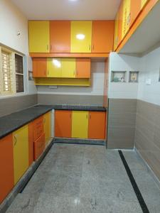 Kitchen Image of 1200 Sq.ft 2 BHK Builder Floor for rent in Jakkur Bengaluru for Rs. 20000