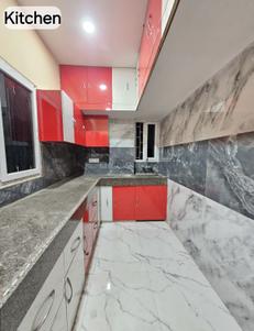 Kitchen Image of 1450 Sq.ft 3 BHK Independent House for rent in Rajeev Nagar Patna for Rs. 25000
