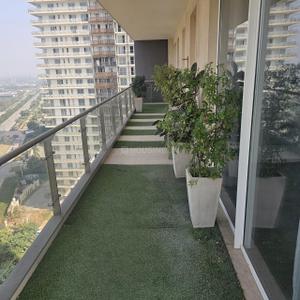Balcony Image of 2985 Sq.ft 3 BHK Apartment / Flat for sale in Mahindra Luminare, Sector 59 Gurgaon for Rs. 75000000